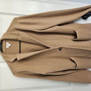 Womens JCrew Camel Knit Blazer